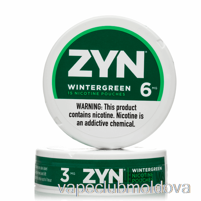 Pungi Cu Nicotină Vape Mod Zyn - Wintergreen 3 Mg (pachet De 5)